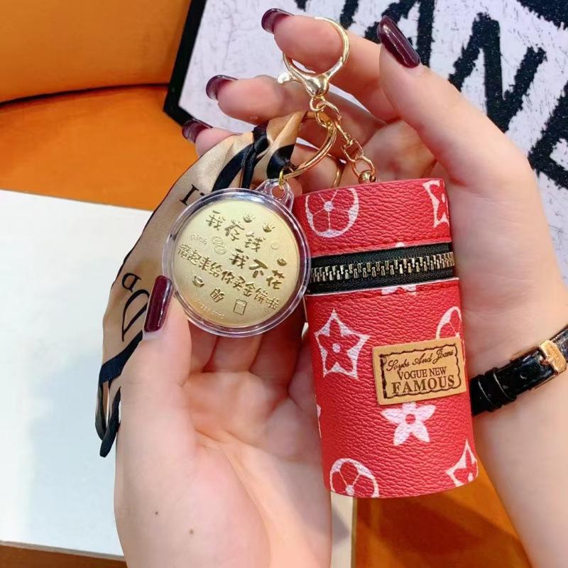 Year of the Horse Gold Earphone Bag Pendant Keychain - Mini Red Envelope Gift