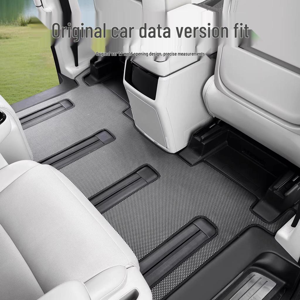 Wey Gaoshan 7/8/9 Carbon Fiber Floor & Trunk Mats - Full Coverage Interior Decor