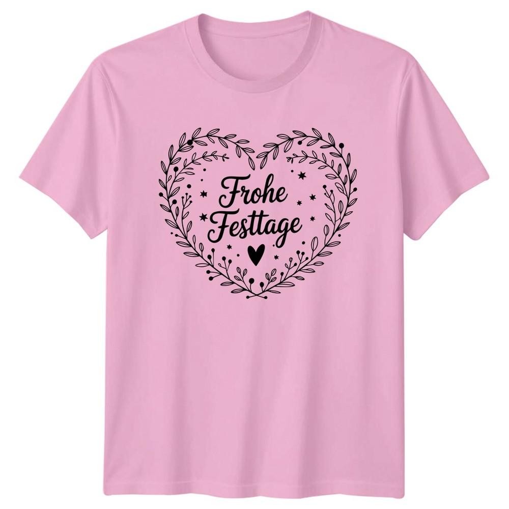 Frohe Festtage Winter Holidays Graphic Tee Unisexs Unisexs Seasonal TShirt