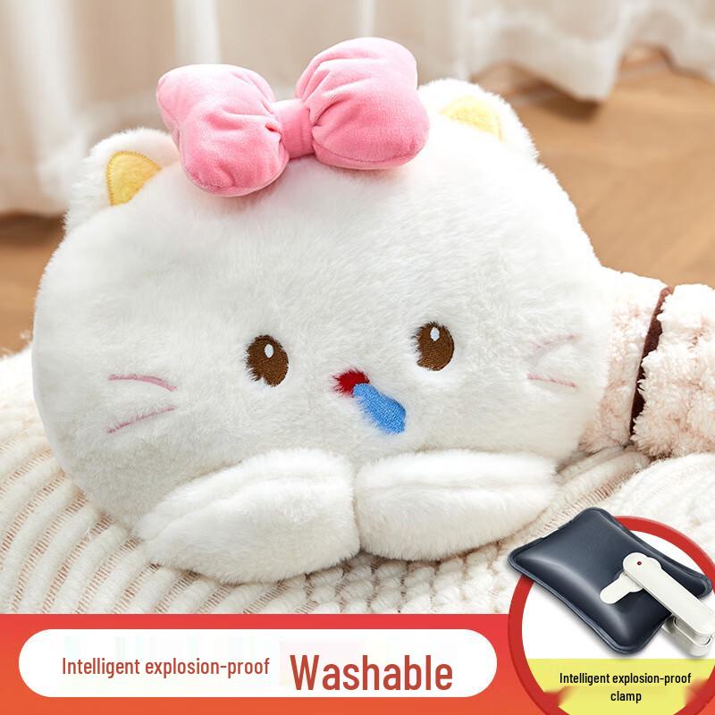 

Rechargeable Plush Cartoon Hot Water Bottle & Hand Warmer