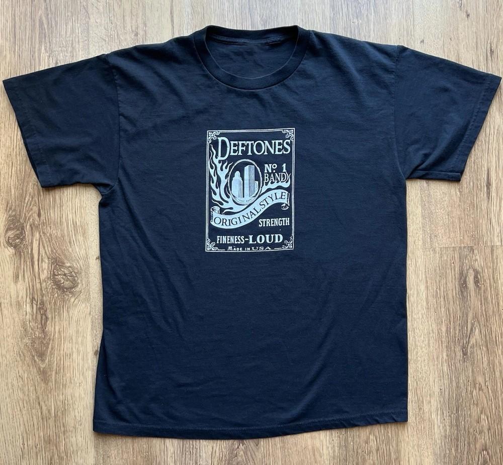 Deftones Jack Daniels Tee Shirt Size S-5XL Reprint Unisex T-Shirt