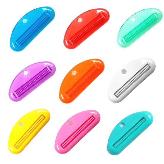 3Pcs Compact Toothpaste Dispensers Ergonomics Squeezing Universal Toothpaste Squeezer Bathroom Gadgets Bathroom Supplies