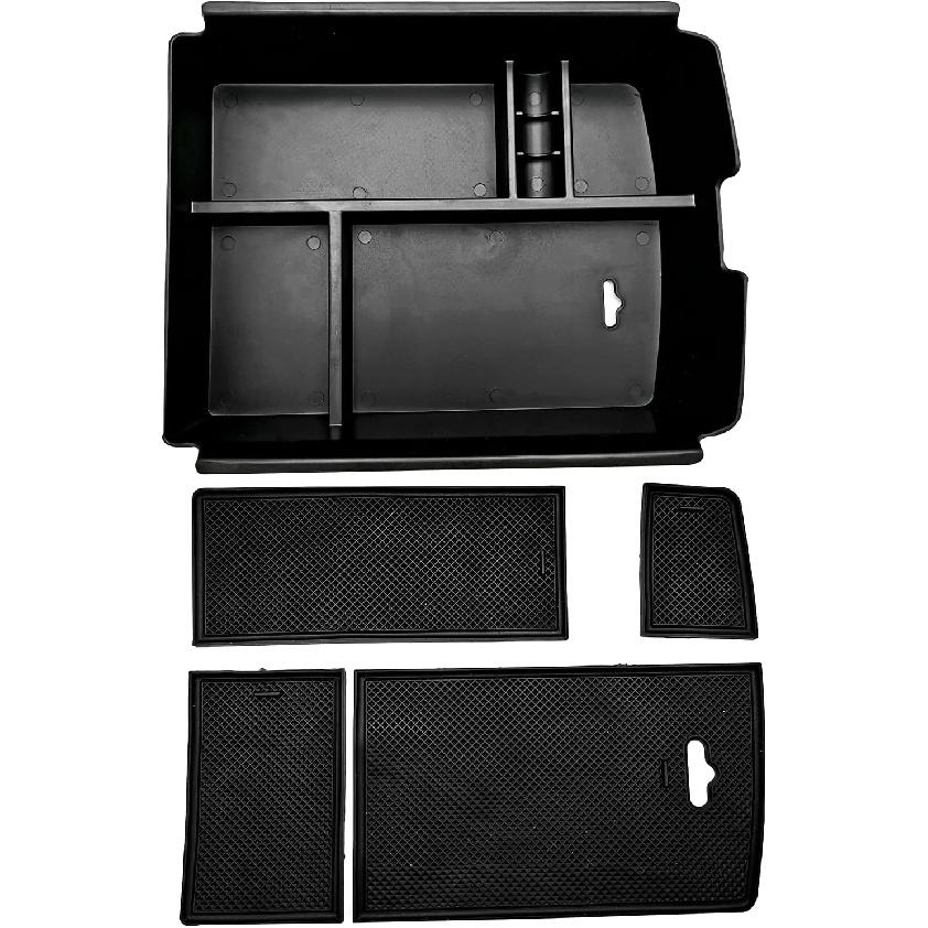 Center Console Organizer Fit For VW Atlas And Cross Sport 2018      Interior Storage Box Accessories (Not Fit For 2024) (Console Organizer)