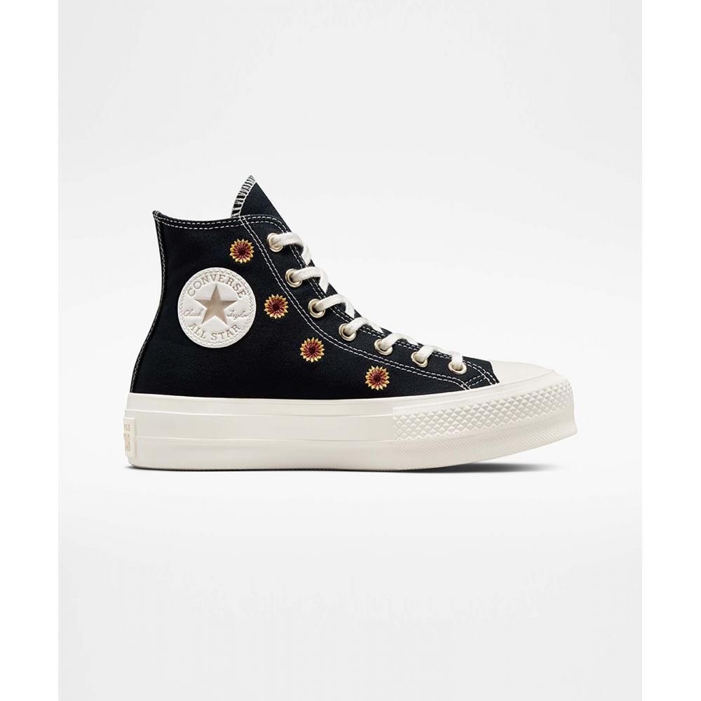 

CONVERSE Chuck Taylor All Star Lift Festival Цветочные черные A04295C