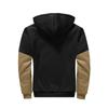 Men's Pullover Winter Workout Fleece Hoodie Jackets Full Zip Wool Warm Thick Coats