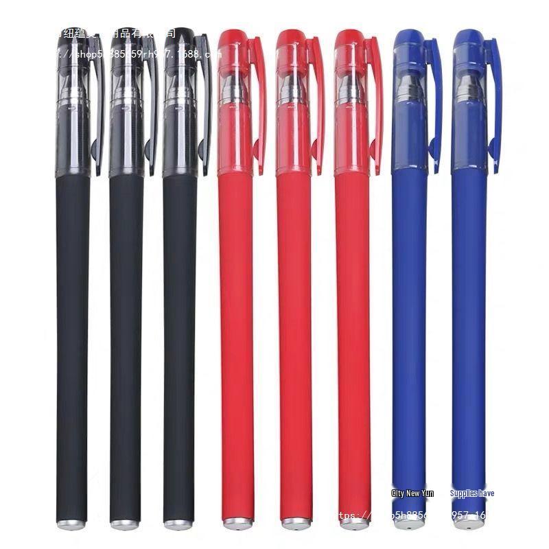 Black 0.5mm Quick-Dry Gel Pen for Exams & Signatures