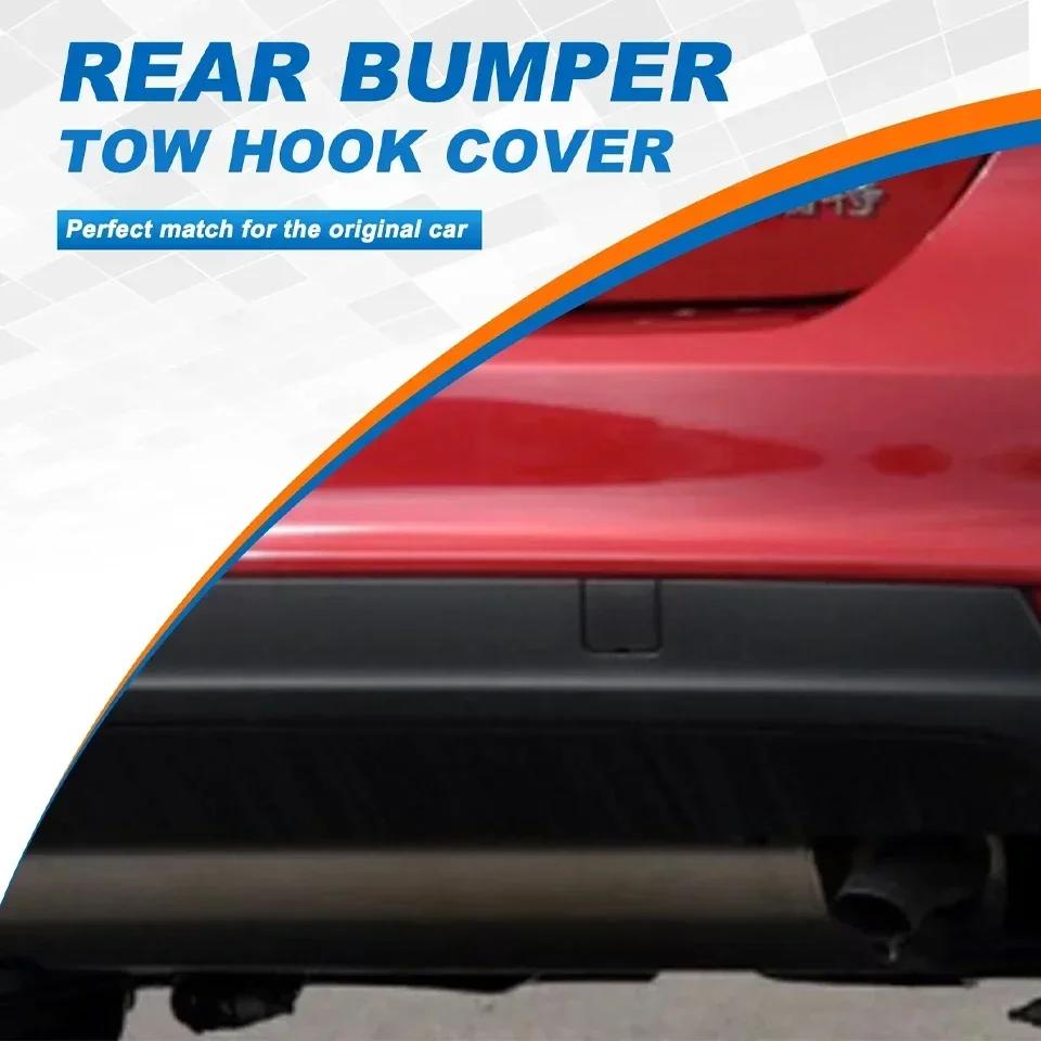 For Ford Focus 2015 2016 2017 2018 Hatchback F1EB-17K922-AB Auto Rear Bumper Tow Hook Eye Cover Cap Towing Hauling Lid Garnish
