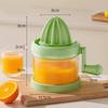 Manual Citrus Juicer with Rotating Hand Press Fruit Residue Separator for Lemon Orange Dishwasher Safe Home Kitchen Fruit Tools