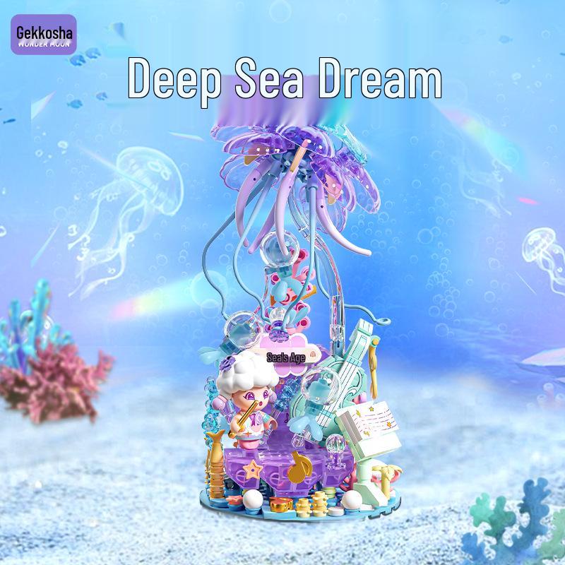 

Moonlight Society Fairy Tale Magic Wand Scepter Building Blocks - Girls Birthday Toy Gift