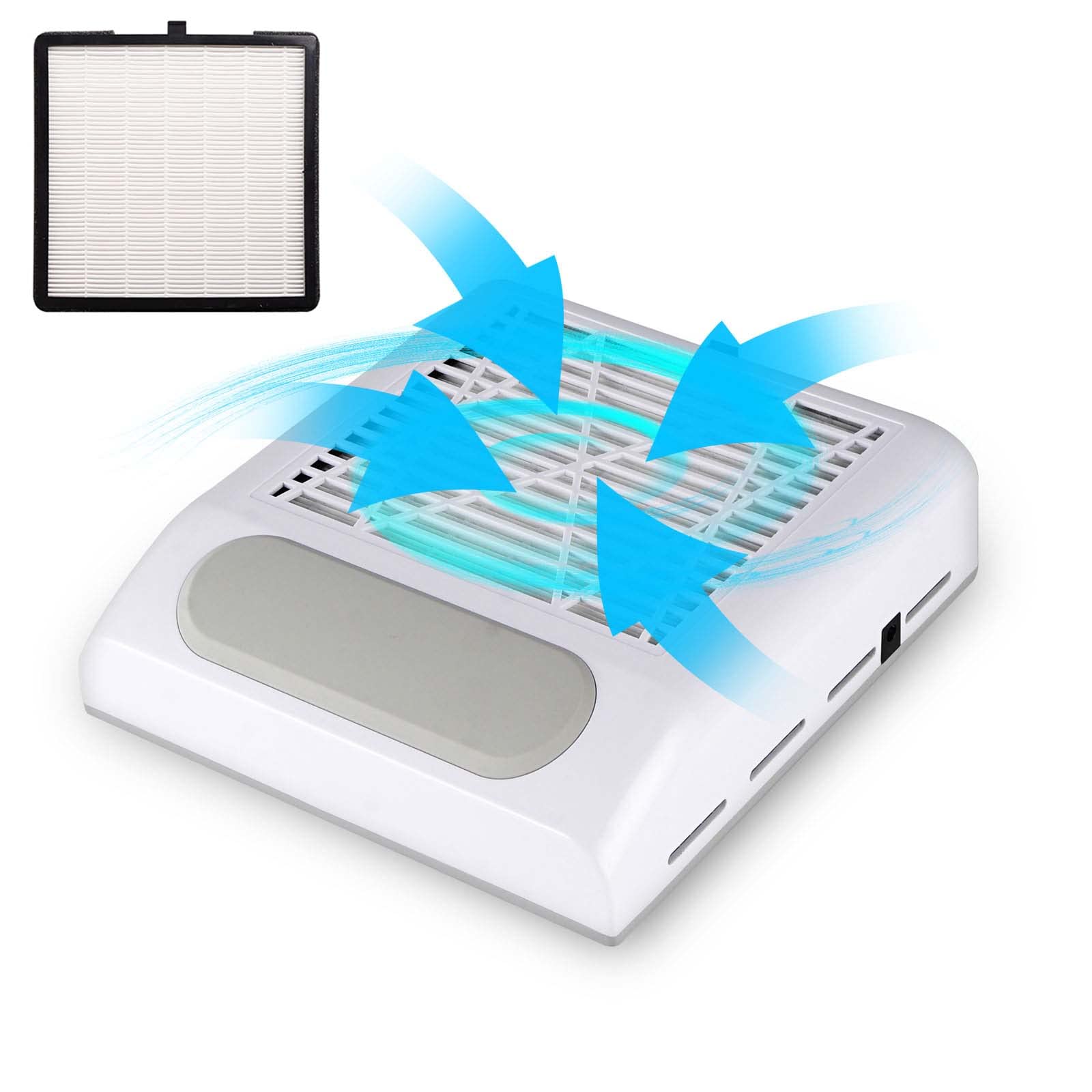 

ARREBOL 80W Nail Dust Nail Dust Dust Collector for Gel Nail Nail Powerful 4500 Nail 2 Japanese Instruction Manual No Dust Bag Easy Nail Dust Collector