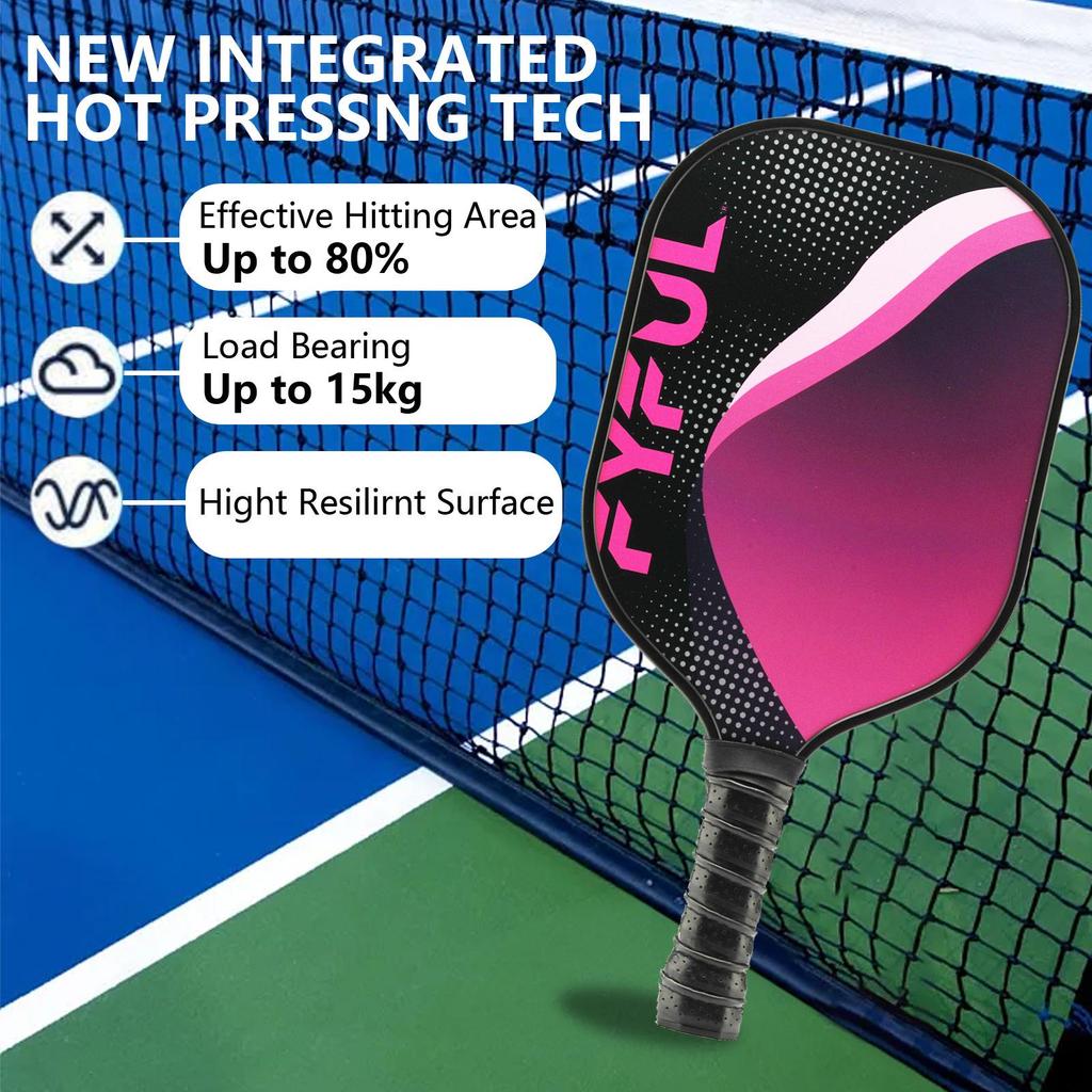 Professionell glasfiber Pickleballracket för utomhussporter & Tävling