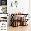 Compact Wooden Shoe Storage Rack: Multi-Layer, Dustproof Shoe Cabinet for Dorm or Entryway
