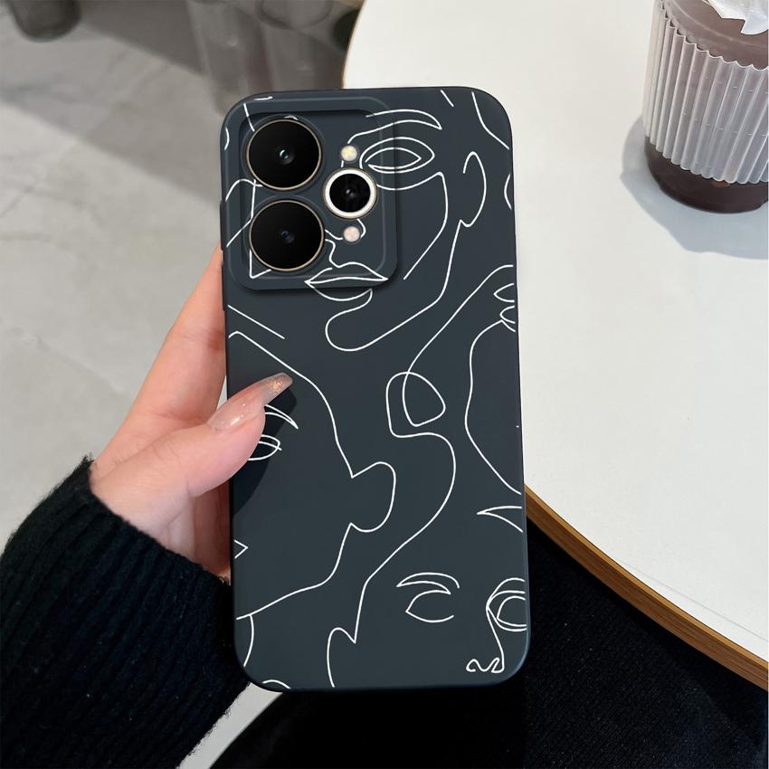 For Realme 15 15T 15X C21Y C25Y Note 70 70T C71 C73 C33 C35 Phone Shell Fashion Leopard Print Patterns Anti Drop Cases For Realme Silicone Back Covers