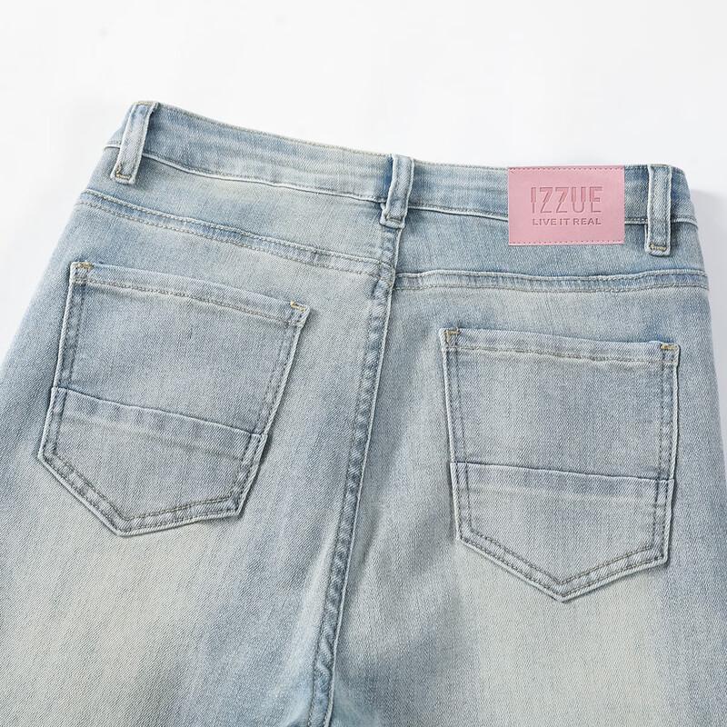 Izzue It Women's High-Waist Flared Denim Jeans