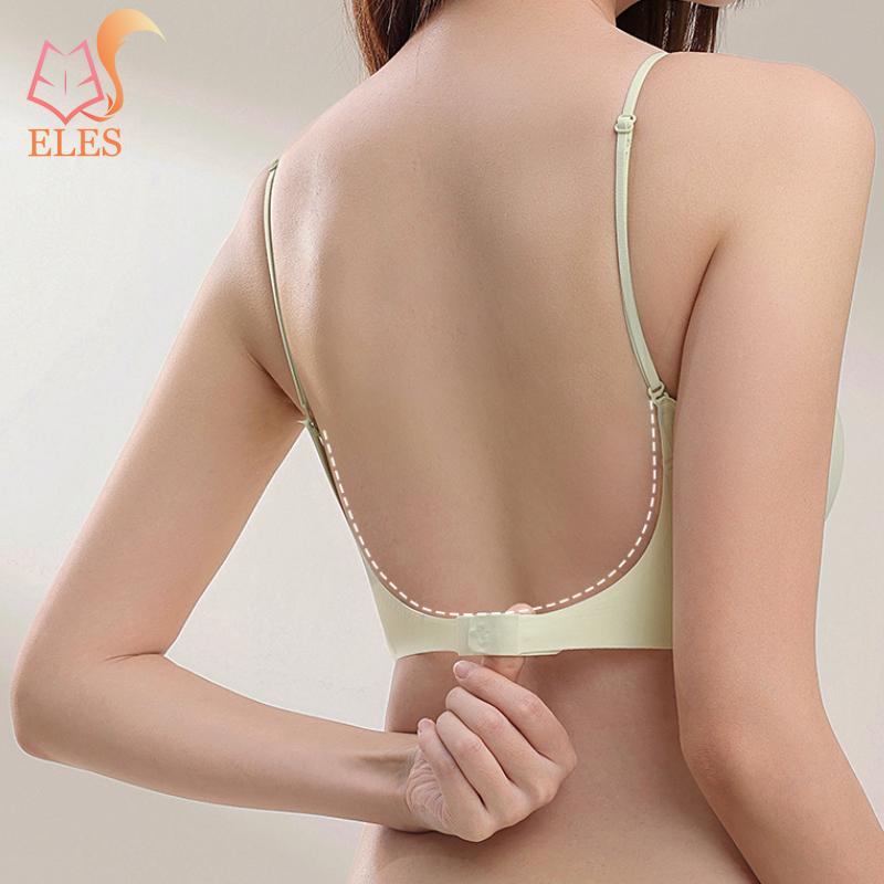 Summer Thin Seamless Underwear Bra Push Up Anti-sagging Invisible Bra