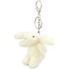 2026 Cute Soft Bunny Plush Keychain Long Ear Rabbit Bag Charm Pendant for Purse Backpack Kids Gift