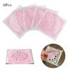 10 pcs Bathtub Disposable Sink Shower Bath Hair Catcher Mesh Stickers Filter Floor Drain Cover
