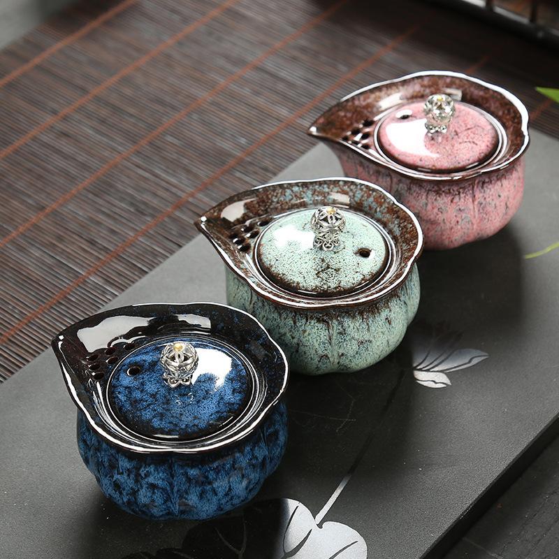 Japanese-Style Kiln Change Tea Pot Ceramic Household Kung Fu Tea Set Small Teapot Portable Travel Kung Fu Teaware Teapot 160ml
