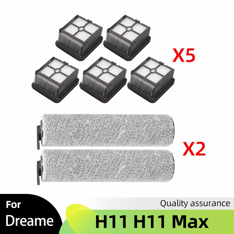 Roller Main Soft Brush Hepa Filter For Dreame H11 MAX Electric Floor Household Wireless Vacuum Cleaner Accessories