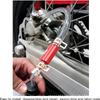 Motorcycle Brake Bleeder Hose Kit with One Way Check Valve 6mm Tube for Efficient Brake Maintenance and Air Prevention
