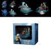 Entzückender Gk Haustiergeist Leuchtender Ash Ketchum Froakie Familie Pvc Figur Modell Spielzeug