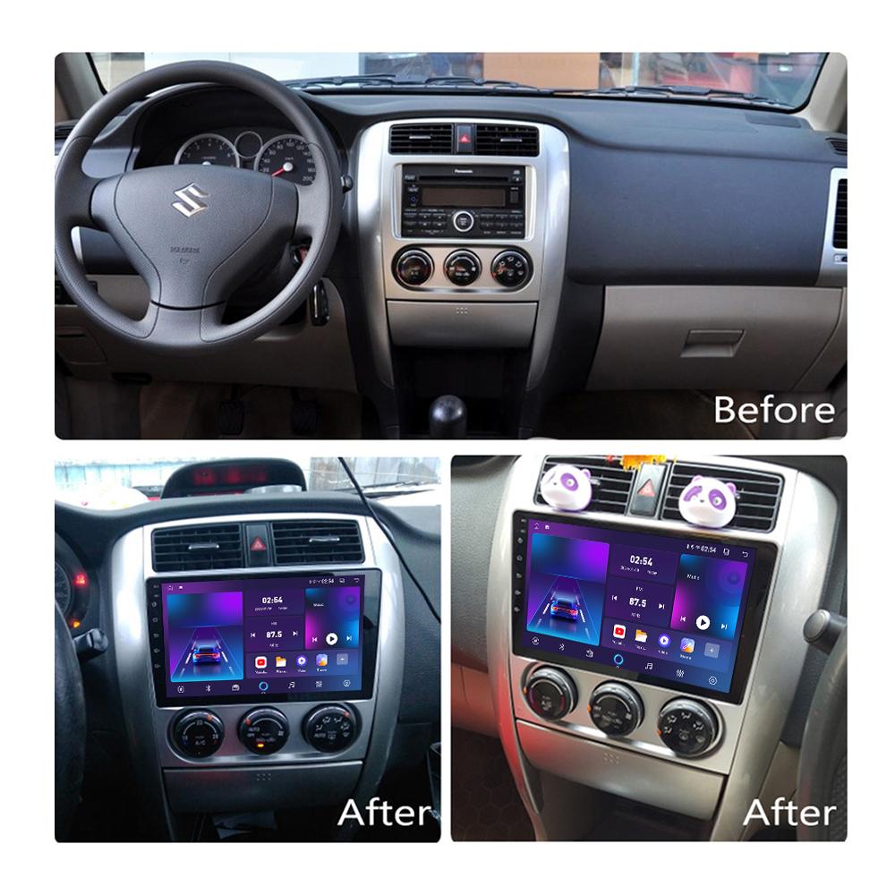 Android Car Radio For Suzuki Liana 2004-2007 Multimedia Player Head Unit Stereo GPS Navigation BT WIFI 1+16GB
