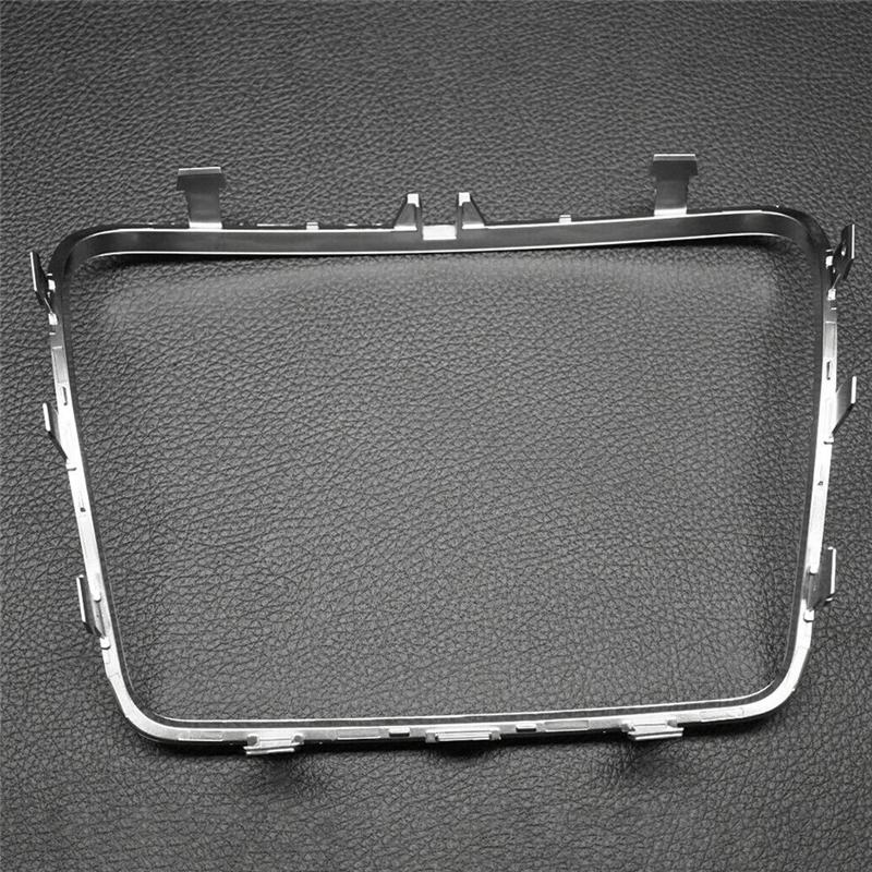 

A2056830900 Car Front Water Cup Frame Chrome Trim for Mercedes Benz W205 C205 C253 2015- Storage Box Trim Strip-M53K Silvery