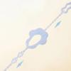 Cute Cartoon Silicone Pacifier Holder Clips Solid Color Nipple Accessories Baby Teether Toys Straps Silicone Anti-drop Chains