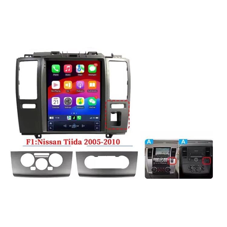 

Nissan Tiida 9.7-inch Android GPS Navigation with HD Reversing Camera and CarPlay. 2+32G WIFI