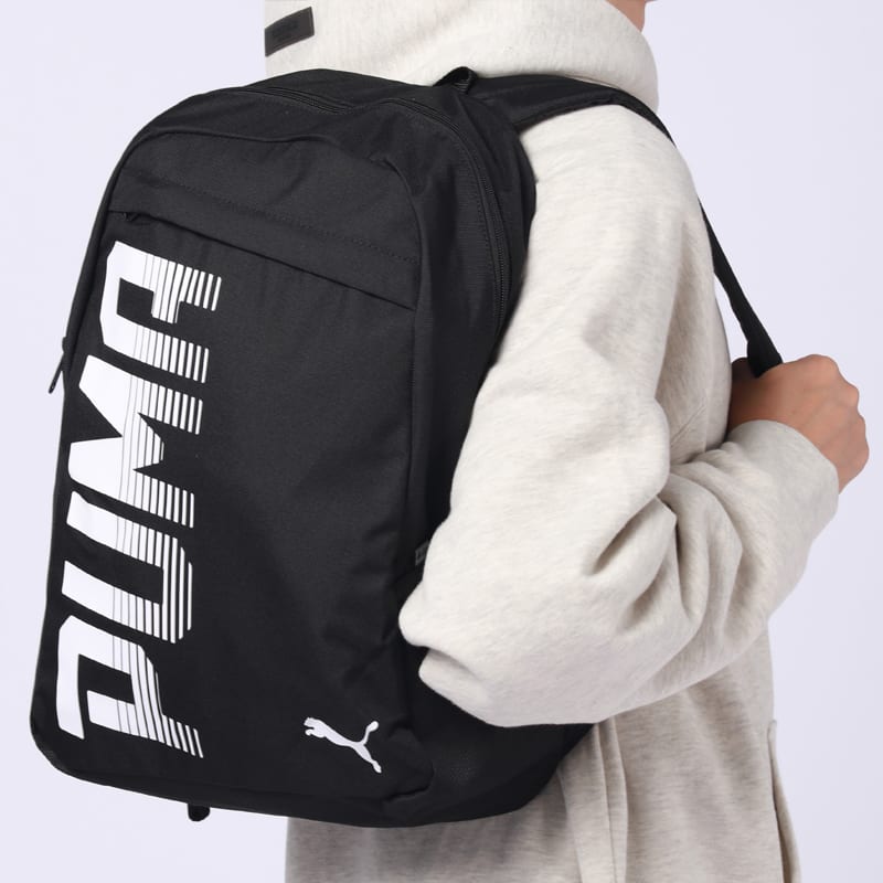 Puma Fabric Backpack Regular Unisex Black 074714-01