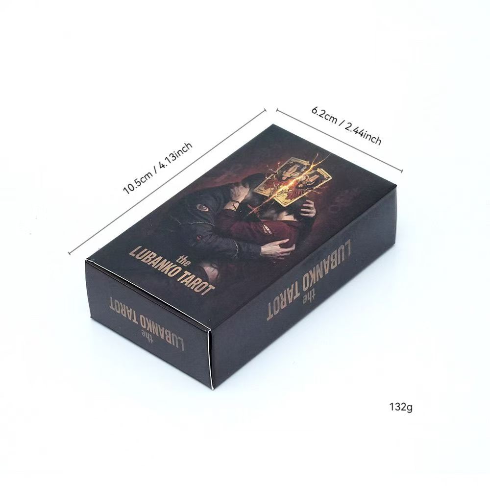 The Lubanko Tarot Deck – 80-Card Mythical & Sensuous Tarot Set for Modern Divination & Self-Discovery 10.3*6cm