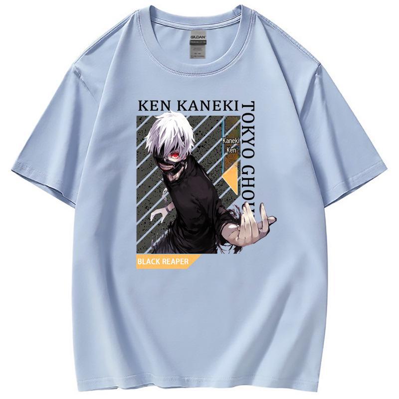 2021 Tokyo Ghoul Anime Fashion Short-Sleeve T-Shirts for Adults