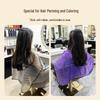 Waterproof Hair Salon Cape with Thick Shoulder Pad for Hair Masking, Perming, Dyeing - Stain-Resistant Hairdressing Supplies.