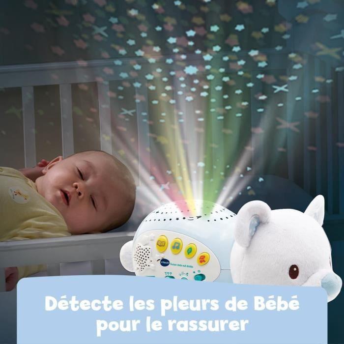 VTech - Veilleuse musicale Ourson Dodo Nuit Étoilée