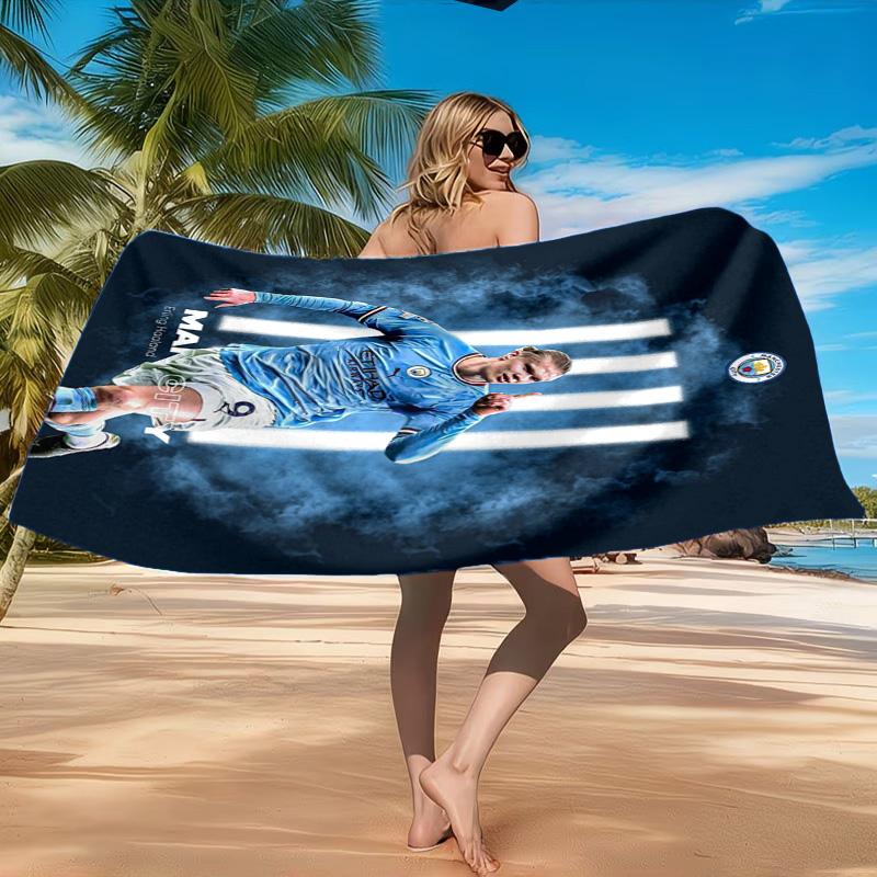 Haaland Beach Towel, Quick-drying, Easy To Care For, Suitable for Both Fitness and Beach Vacations,Sports Essential