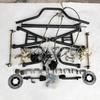 Custom Go-Kart Front Suspension Kit with Steering Wheel, Knuckle Arm, Rocker Arm, and Disc Brake
