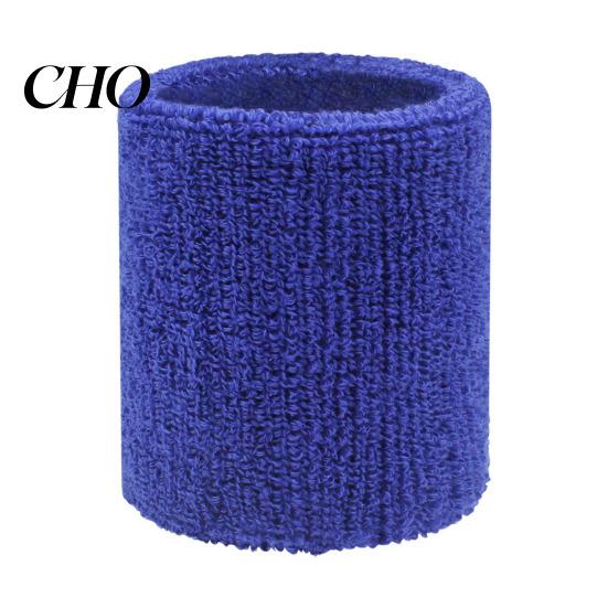 Sweat Absorbent Wristband Terry Cloth Wrist Sweatband Breathable Sports Band Men Gym Workout Women Athletic Running Football Volleyball Basketball