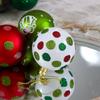 Cross-border Christmas Ornament Set: 40 Decorative 6CM Painted and Plated Plastic Balls.