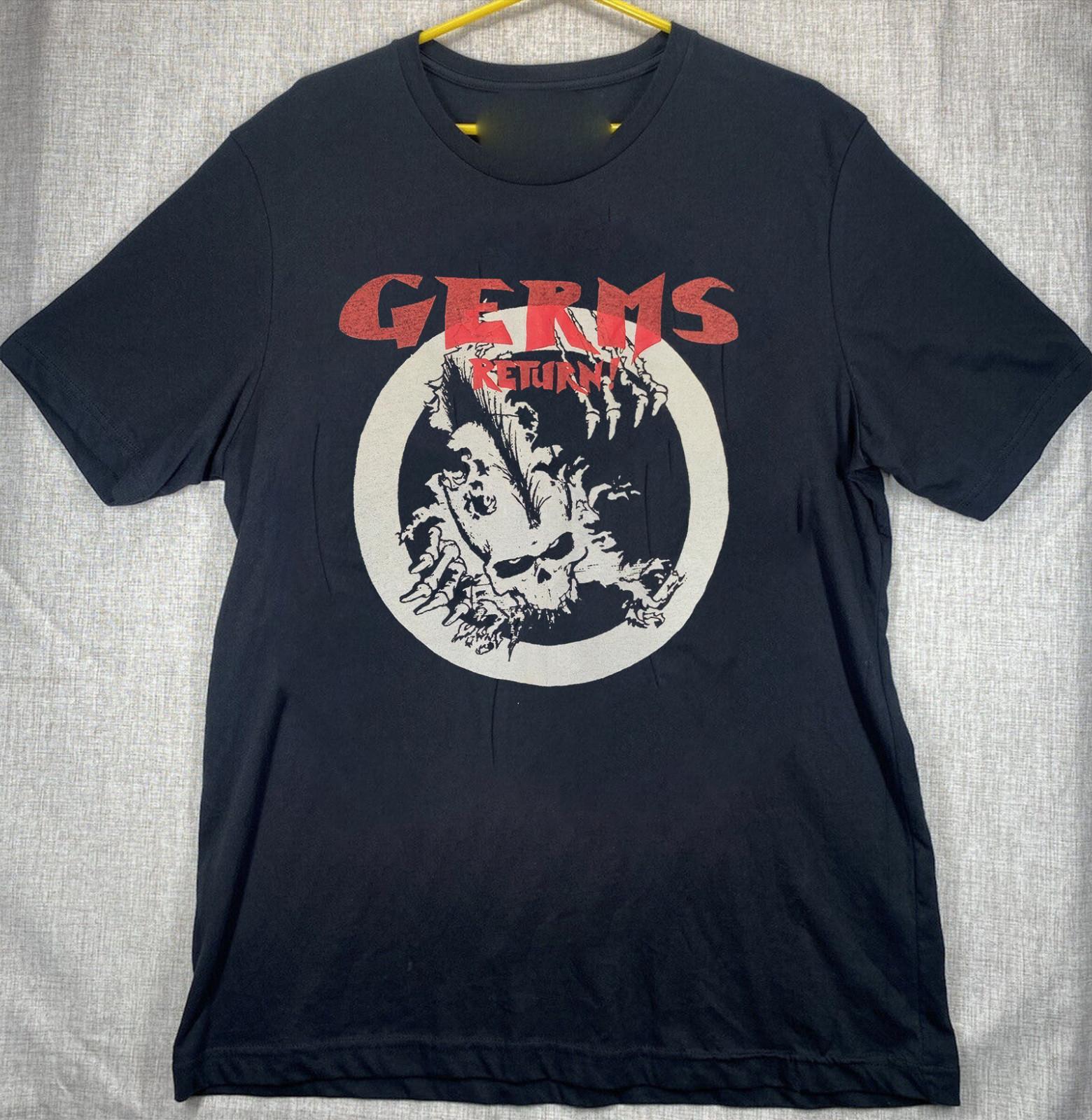 Band Germs Black Cotton Men And Women Size S-4XL Shirt NL2554 XL