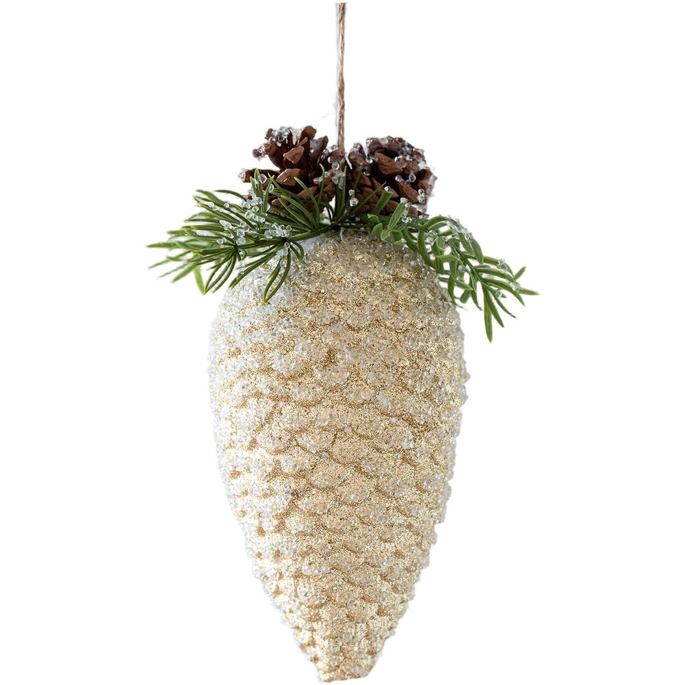 

Festive Celebrations Christmas Tree Artificial Authentic Holiday Appeal Multiple Hanging Applications For Home Decor Small-Gold