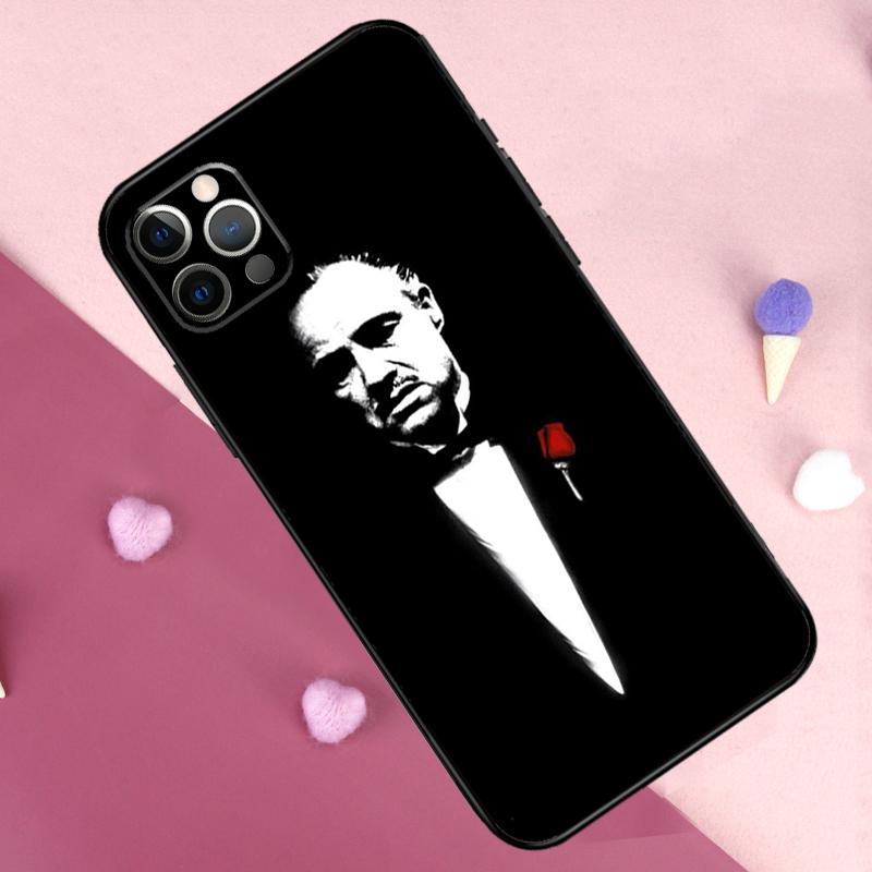 The Godfather Phone Case For iPhone 18 17 Pro Max 11 14 15 16 Pro Max Plus 13 12 Mini 16e 17 Air Back Cover