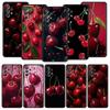 Cherries Cherry Fruit Phone Case For Samsung Galaxy A17 A07 A55 A35 A25 A15 A05 A33 5G A31 A23 A21s A13 A41 A73 A53 A51 A71Cover