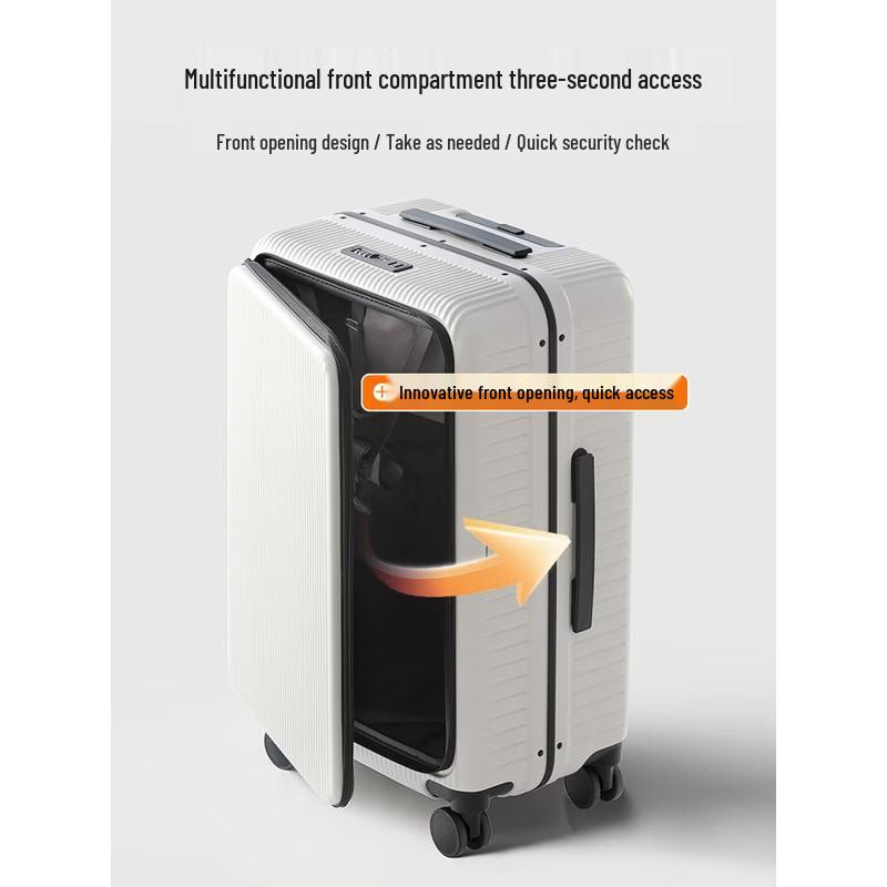 TOBOOG Smart Travel Suitcase with Dual Charging Ports