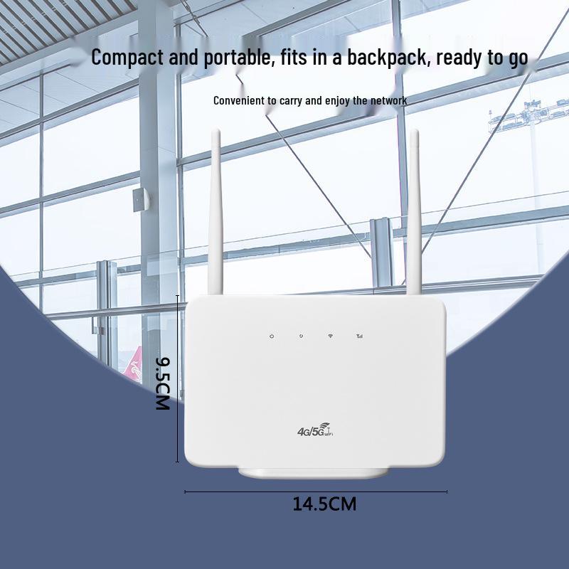 4G LTE CPE Wireless Router for SIM Card, Ideal for Enterprise Offices In Europe, Asia, and Africa.