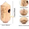 Outdoor Hanging Wooden Hummingbird Feeder House for Garden Decoration Ideal Gift for Bird Lovers