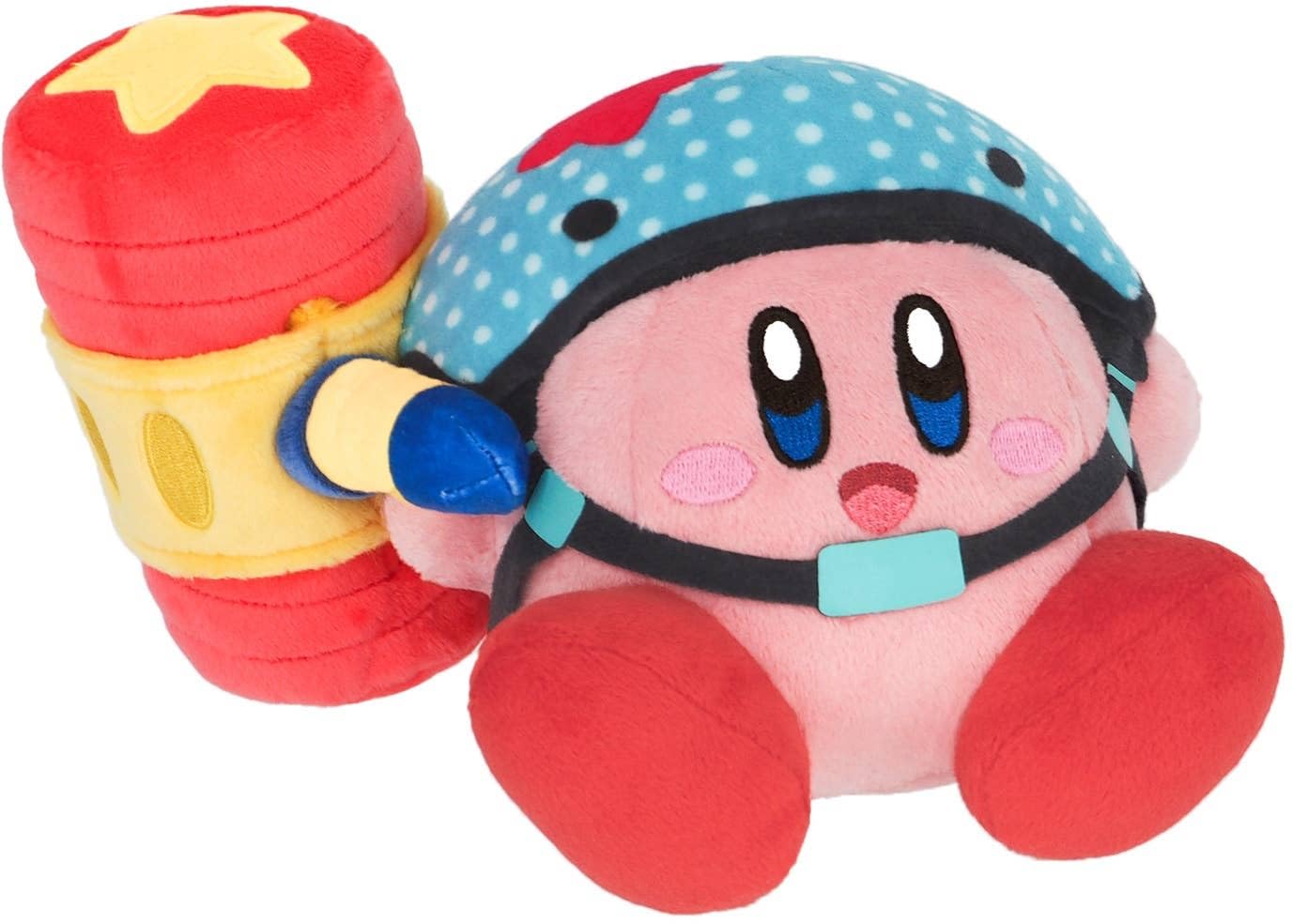 

Sanei Boeki Kirby Discovery Pico Pico Hammer Kirby (S) W18 x D14 x H11cm Plush Toy