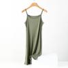 Modal Medium and Long Dress Summer Solid Color Inner with Sleeveless Large Size Loose Vest Skirt Casual Bottom Suspender Skirt