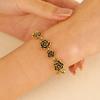 Antique Alloy Rose Bracelet, European American INS Stylish Floral Temperament Women Bracelet