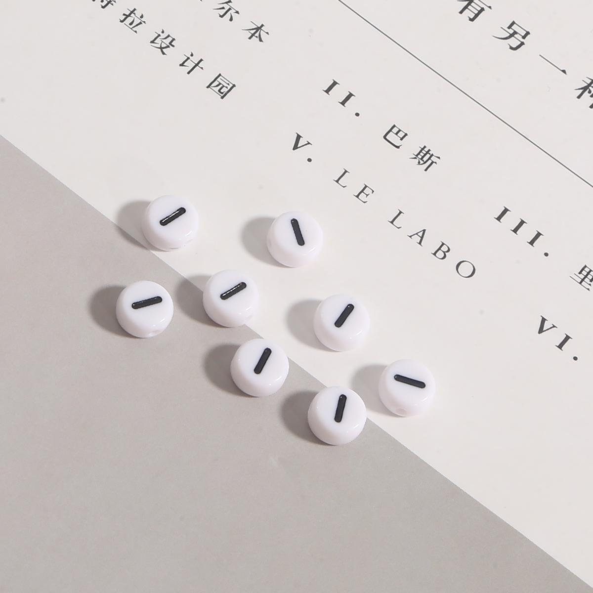 

100 шт. бусины с буквами, круглые бусины с буквами алфавита, акриловые бусины, сделай сам, изготовление ювелирных изделий, браслет, ожерелье, аксессуары I