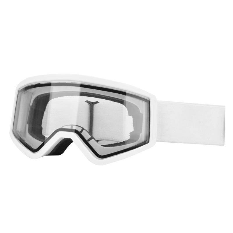 Children's ski goggles, double-layer anti-fog goggles, compatible with prescription glasses, UV protection, windproof outdoor equipment goggles